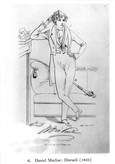 Portrait of Benjamin Disraeli, Author of 